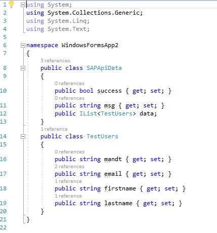 Create class data variables